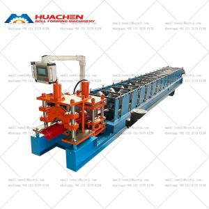 China Professional Roof Ridge Cap Roll Forming Machine Low Noise wholesale