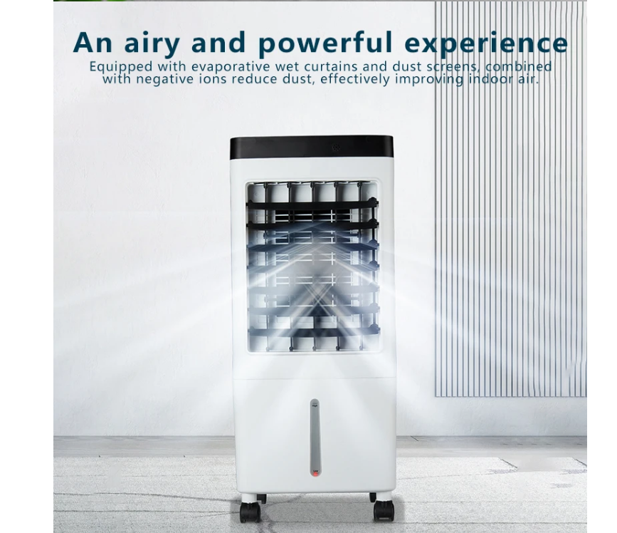 Silk Screen Printing Household 10L Capacity Air Cooler for Home Room Cooling Solution
