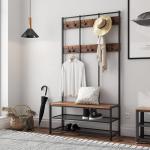 Large Coat Rack for Hallway, Industrial Coat Stand for Sale, Hallway Coat Rack,