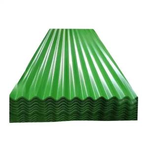 China 6m Color Corrugated Steel Aluminum Plate Sheet Galvanize Zinc PPGI Metal Roofing Sheet wholesale