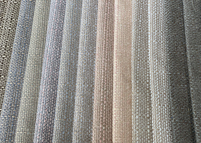 Microfiber Polyester Upholstery Fabric Shrink Resistant