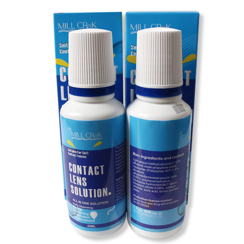OEM Contact Lens Accessories Contact Lens Solution Care Solution 60ML