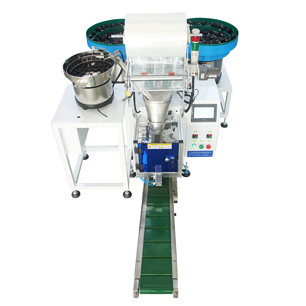 Automatic hardware parts screw pouch furniture accessories fittings counting packing machine
