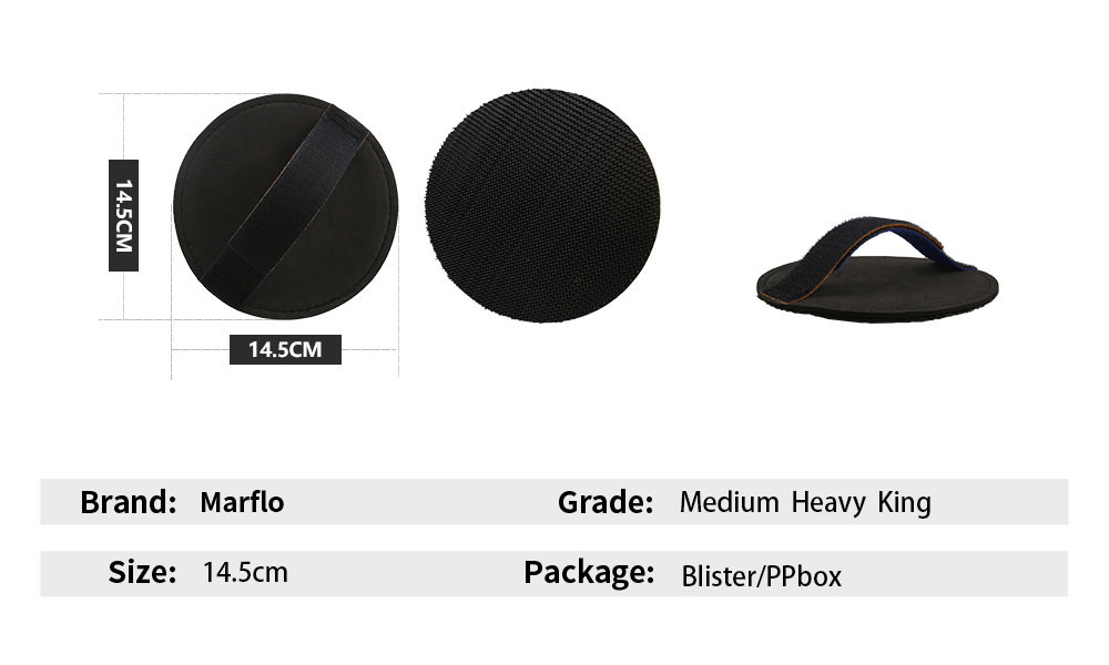 130mm Customized Black Detailing Clay Pad For DIY Car Washing