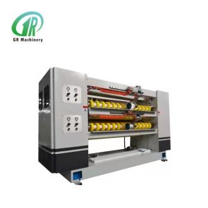 China Double NC Cutter Helical Knives Corrugated Cardboard Production Line wholesale