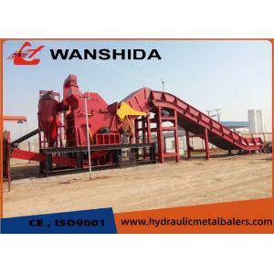 China Heavy Duty Scrap Metal Shredder Line Vehicles Scrap Crusher Machine wholesale