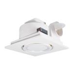 Customized Louvers Round Exhaust Silent Bathroom Ventilation Fans OEM ODM