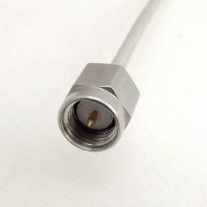 China Gold Plated Microwave Cable Stable Easy Forming SS Nut Material wholesale