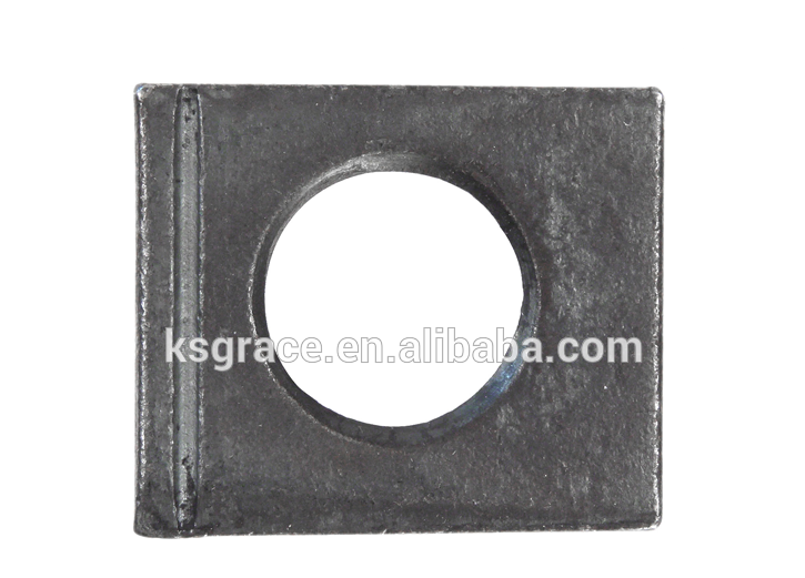 DIN435 Square Lock Washer Square Taper Steel Washers With I Sections