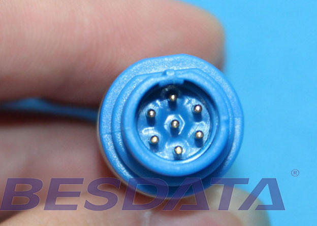 7pin Spo2 Finger Probe , Reusable Spo2 Sensors Compatible For Siemens Drager SC6002XL