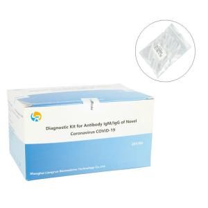 China Medical Influenza Virus IgM IgG Home Test Kits wholesale
