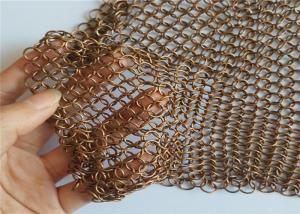 China 10mm Round Hole Metal Ring Mesh 304 Stainless Steel wholesale
