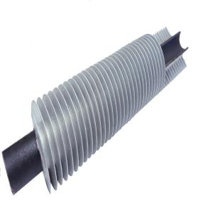 China Copper Spiral Extruded Finned Tube Heat Exchanger Solid wholesale