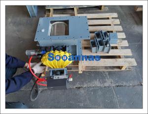 China 14 Inch Cement Pneumatic Actuated Eccentric Cement Valves wholesale