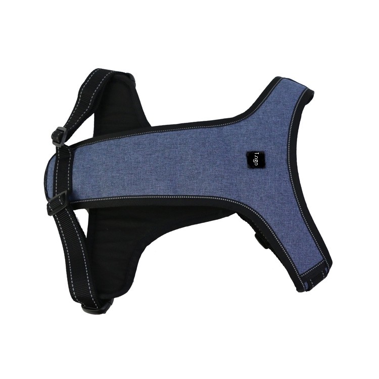 Tactical Vest Pet Harness Thin Comfortable Smooth Inside Front Clip For Dogs
