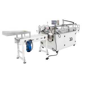 China Semi Automatic Toilet Paper Wrapping Machine Multi Rolls 5-8bags/Min wholesale