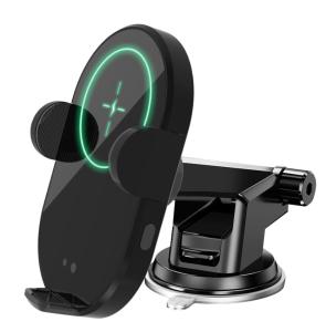 China 15W Wireless Car Charger Adapter Mobile Phone Holder Air Vent Mount Suction Qi Charge wholesale