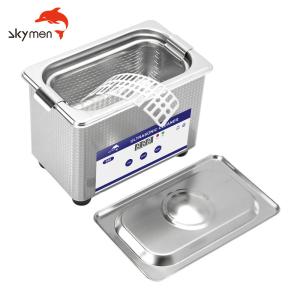 China SUS304 Stainless Steel Commercial Ultrasonic Cleaner 0.8L For Glasses Jewelry Skymen wholesale