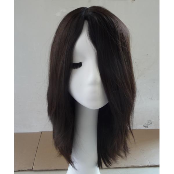 Womens 100 Human Hair Wigs Ladies Wigs Bleached Knots Full Lace Cap