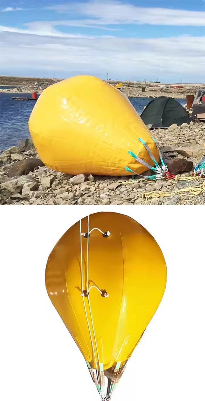 Safety Diving Salvage Under Water Lift Bags For Environmental Protection