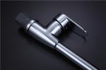 Contemporary Kitchen Sink Faucets , Cold Hot Single Handle Stainless Steel