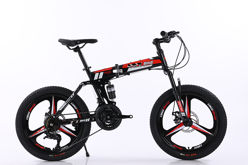 Ordinary Pedal GOMID Kids' Foldable Mountainbike Full Suspension Folding Bike 20 Inch