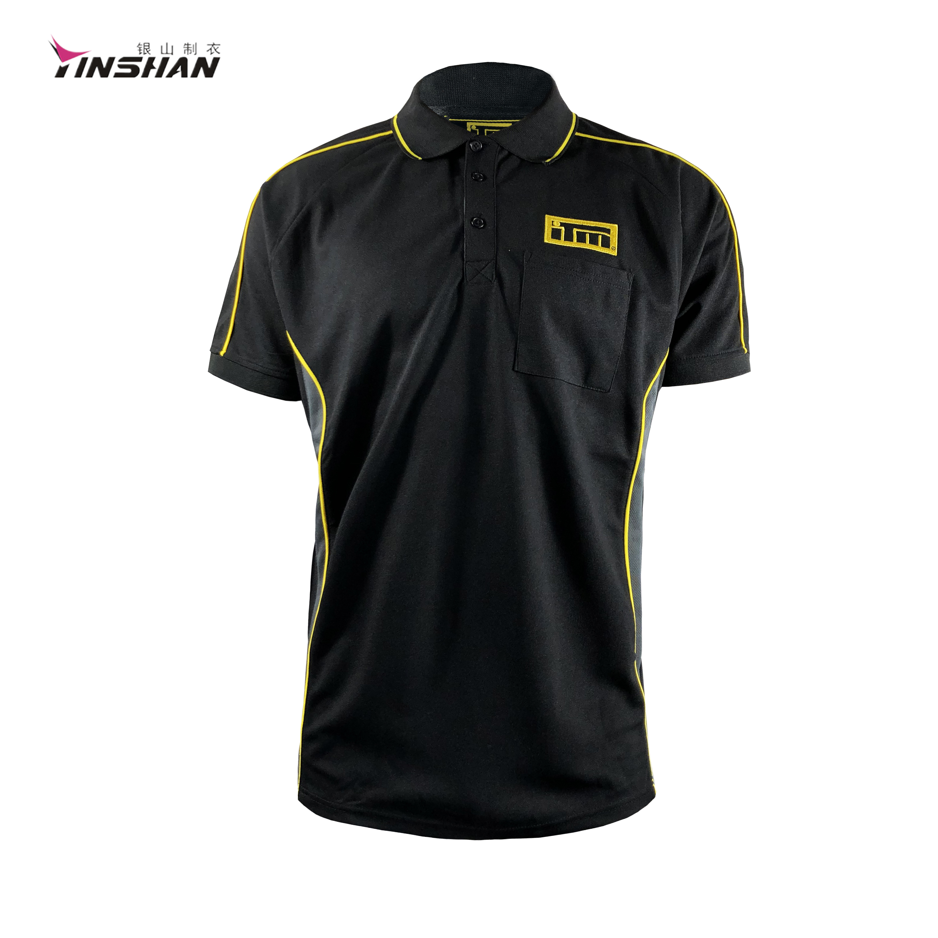Breathable Custom Teamwear Polo Shirt Unisex Moto Cycle Clothes with Printed Logo