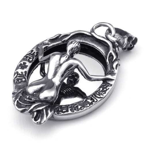 Fashion 316L Stainless Steel Tagor Stainless Steel Jewelry Pendant for Necklace