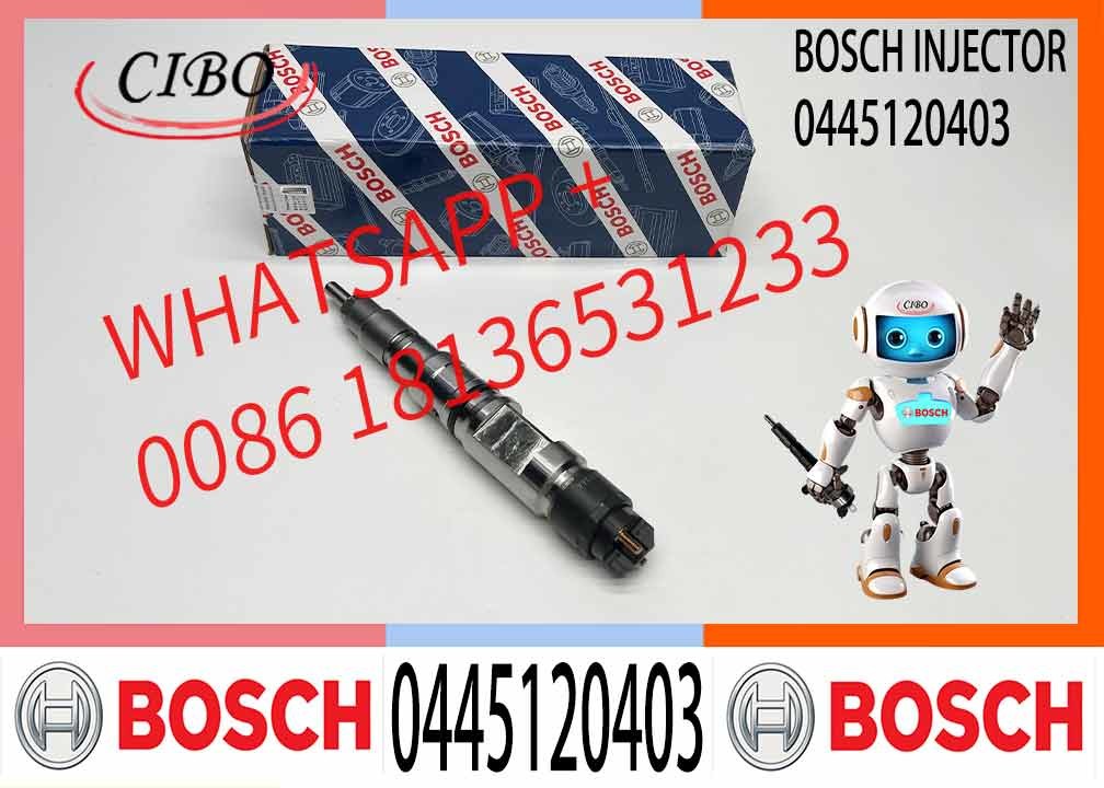 High Quality Diesel Engine Fuel Common Rail Injector 0445120399 0445120400 0445120403