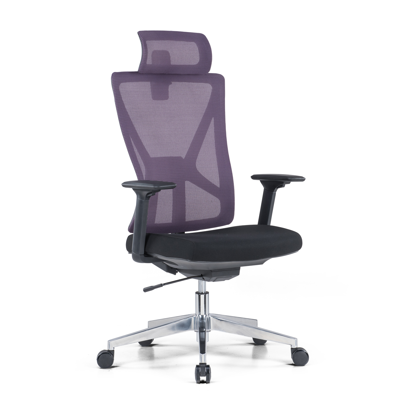 Modern Design Executive Mesh Chair with 3D Adjustable Swivel Headrest BIFMA Certified