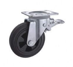 China Total Brake Garbage Container Caster wholesale