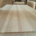 Poplar Wood Panel Solid Wood Board AA AB Grade Length 100mm-2440mm Online