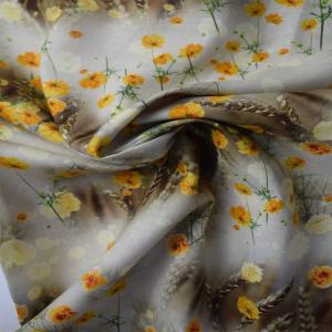China Breathable 55% Ramie 45% Cotton Gold Pink Cotton Blended Fabric wholesale