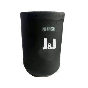 China Straight Silicon Carbide Graphite Crucible For Metal Melting Low Slag Adherence wholesale