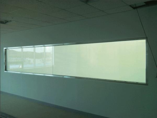 1800*3500mm sheet pdlc film laminating smart glass(TPT)