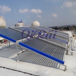 China Bracket 5000 Liter Vacuum Tube Solar Hot Water Heating Project for Sustainable Energy wholesale