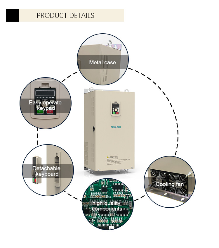 IP20 Pump Frequency Inverter , Three Phase Variable Speed Drive
