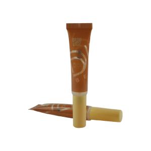China shampoo shower gel plastic tube packaging with flip top cap for skin care packaging wholesale