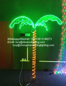 China Led rope light palm tree wholesale