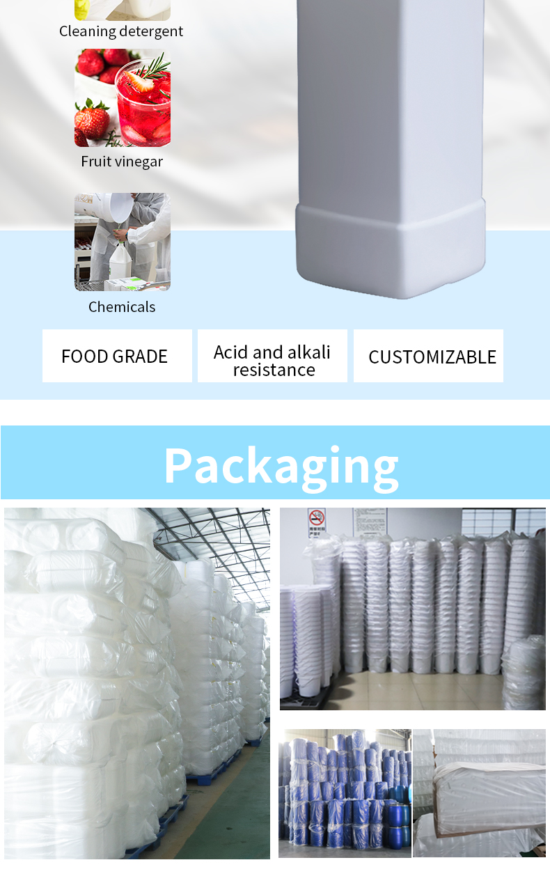 Disinfectant Milk 1 Liter HDPE Plastic Bottles Acid Etch