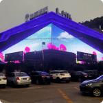 20mm Panel Size LED Grid Screen Outdoor High Brightness Landscape Light