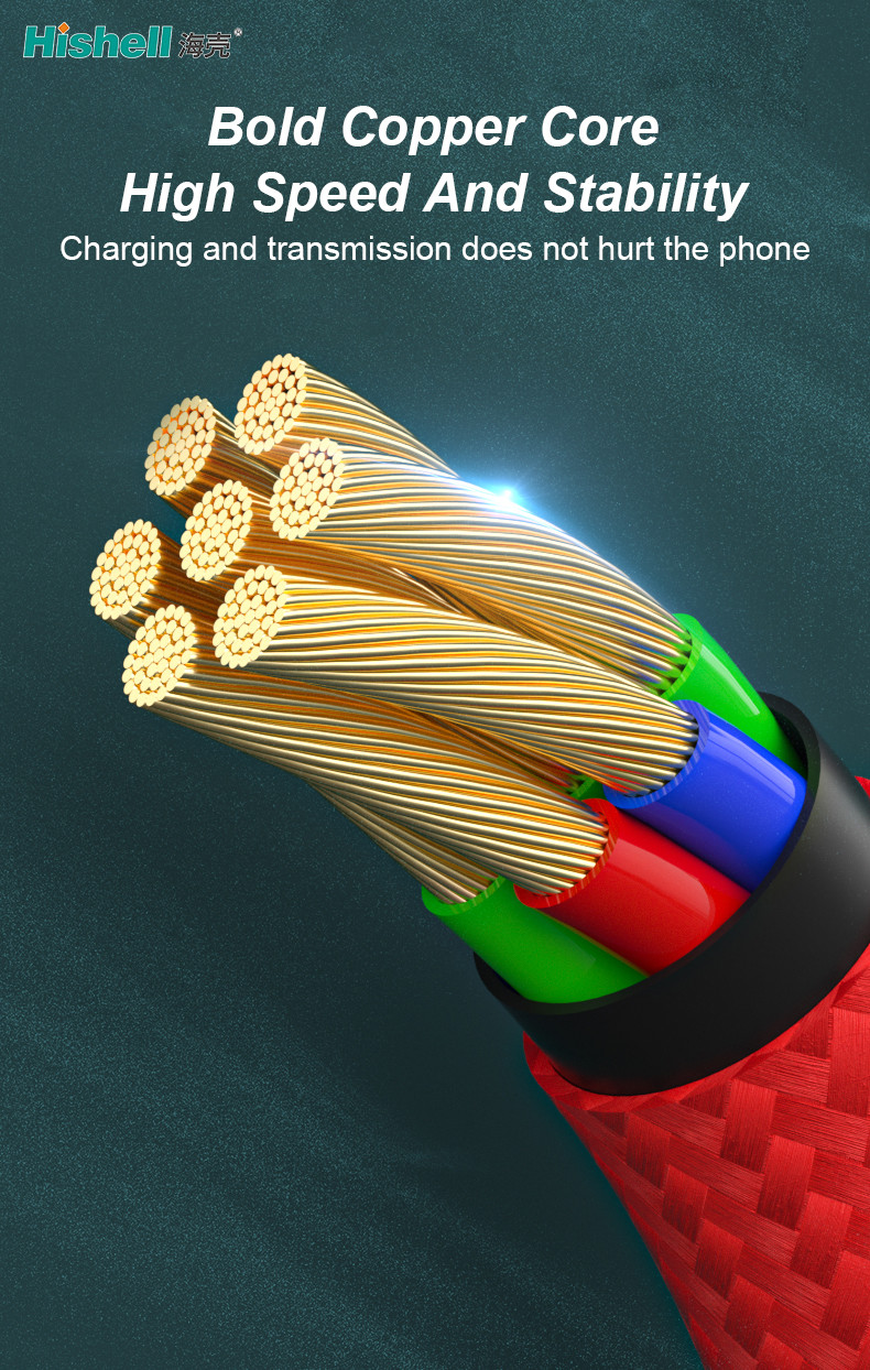 Liquid Silicone Magnetic Charging Cable 3A USB Micro Connector