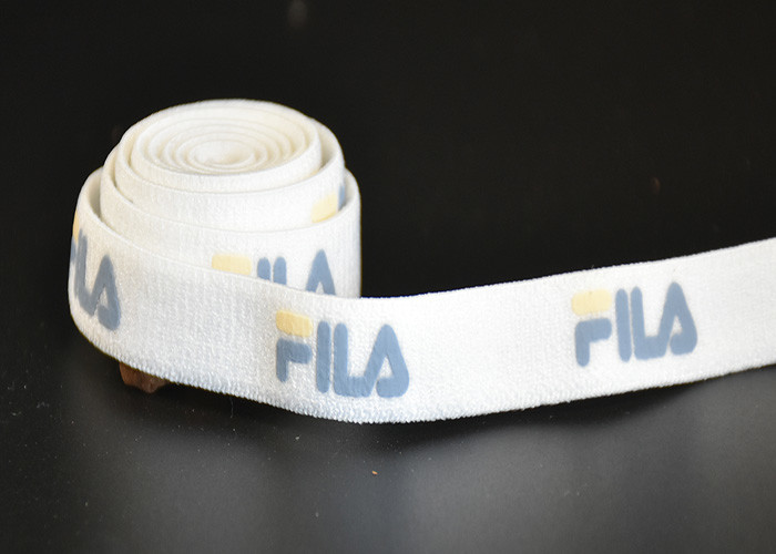 1cm 100% Cotton Underwear Elastic Band Custom Printed Washable