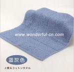 Best quality AZO free cotton terry dobby small red wholesale hand towels
