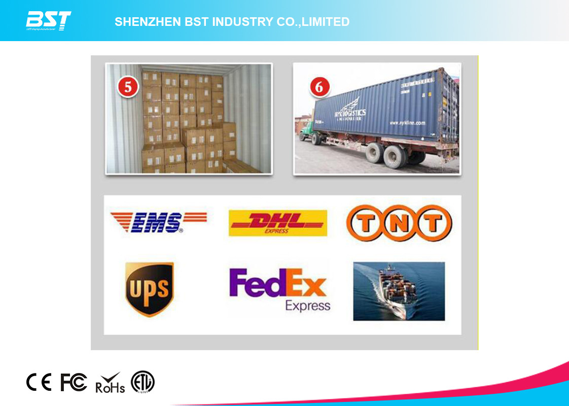 High Rsolution P2.5 Black LEDs Display Module 240 × 240mm for Commercial Advertising