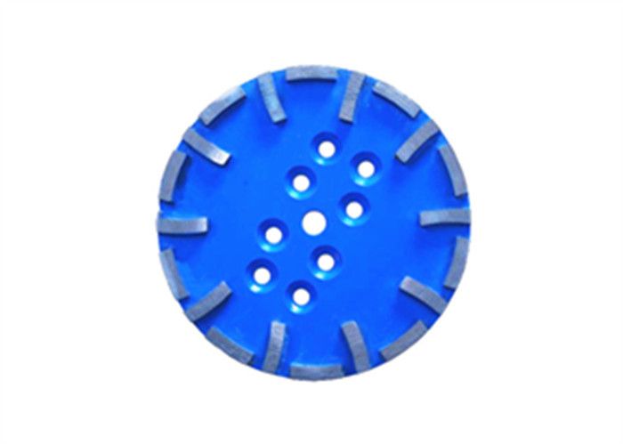 Blue Grey 10'' Diamond Cup Wheel Grinding Head for Concrete Brick Block