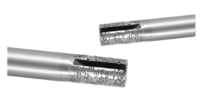 Sintered Hot Press Diamond Engraving Bits For Metal Tip 2mm To 12mm