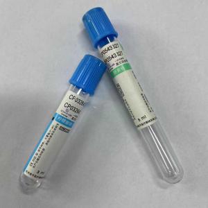 China 5 - 6ml Glass Blue PT Coagulation Tubes Ce Iso 13x100mm wholesale