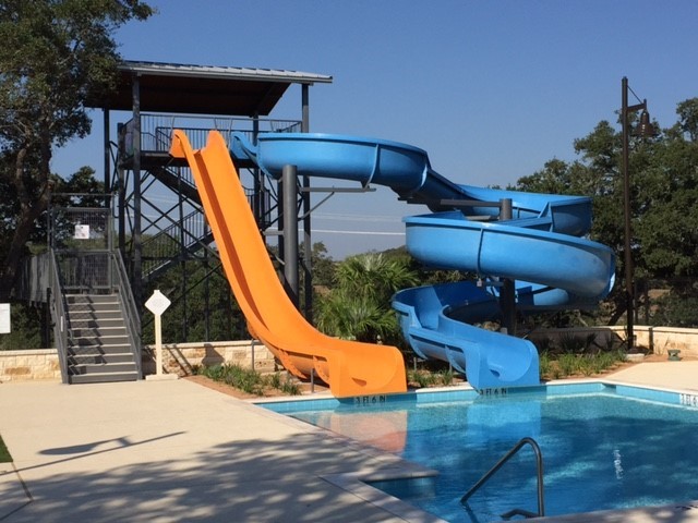Aqua Water Park Playground Equipment Water Play Fiberglass Slide Set