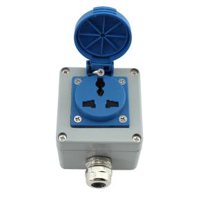 China Outdoor Waterproof Power Strip Outlet Socket Die-cast Aluminum Case Explosion Proof wholesale
